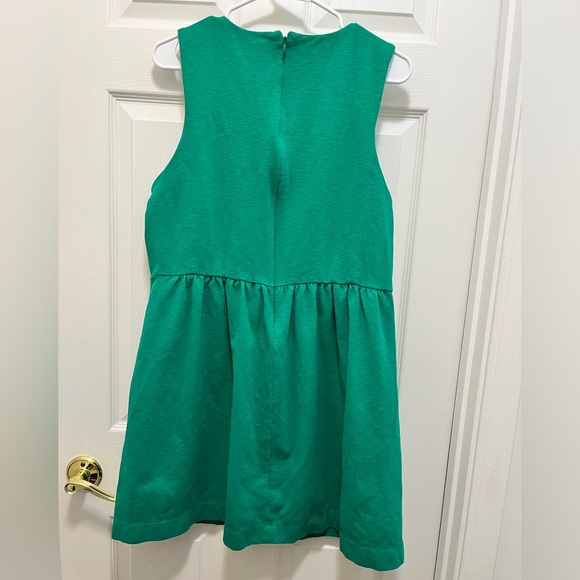 J. Crew Factory Daybreak Kelly Green Sleeveless Dress Size XL - Picture 5 of 6